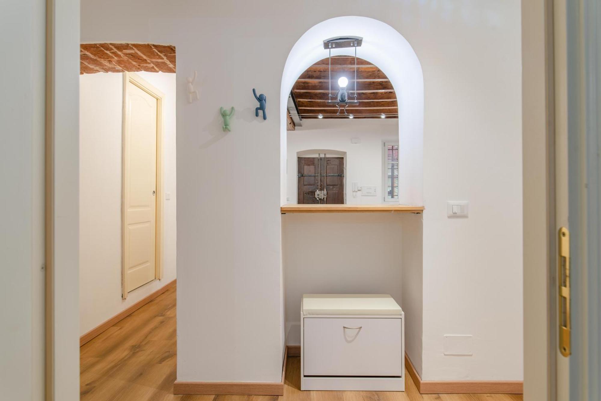 Apartamento The Happyhouse, No Lift By Happyhostorino Exterior foto